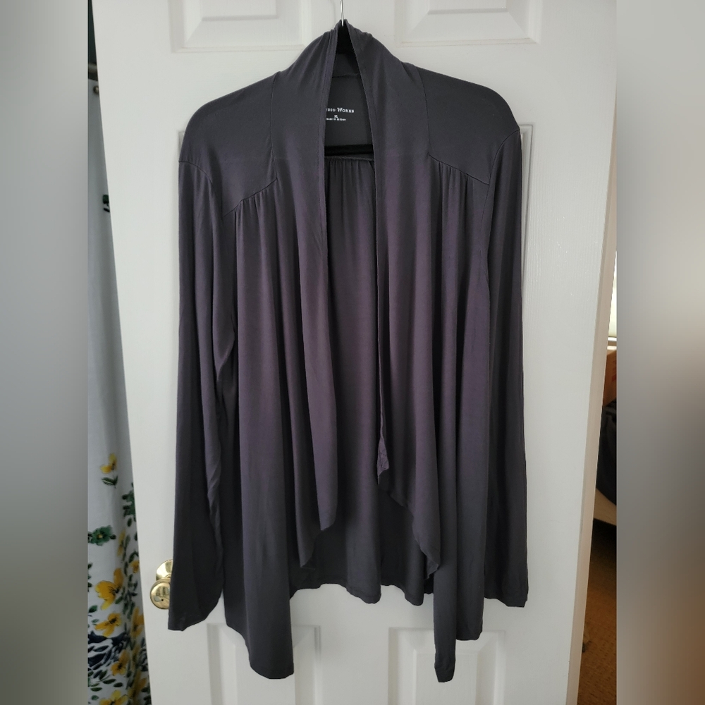 Black Long Sleeve Cardigan